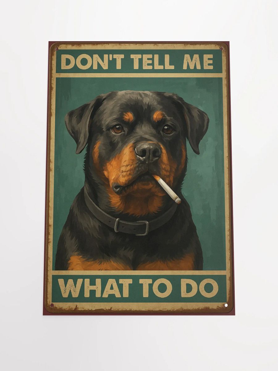 Rottweiler - Don't Tell Me What To Do product image (1)