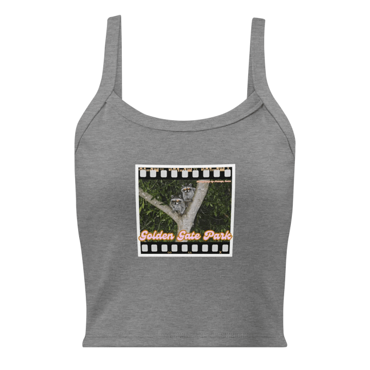 Golden Gate Park Raccoons Ribbed Tank (Assorted Colors) product image (3)