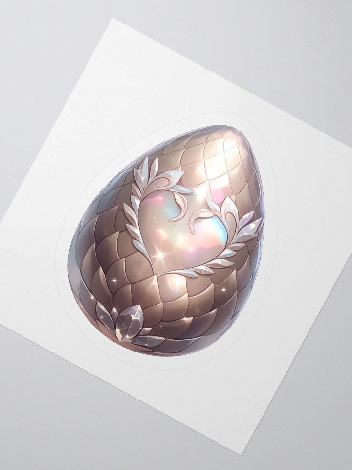 Silver Dragon Egg - Sticker product image (6)
