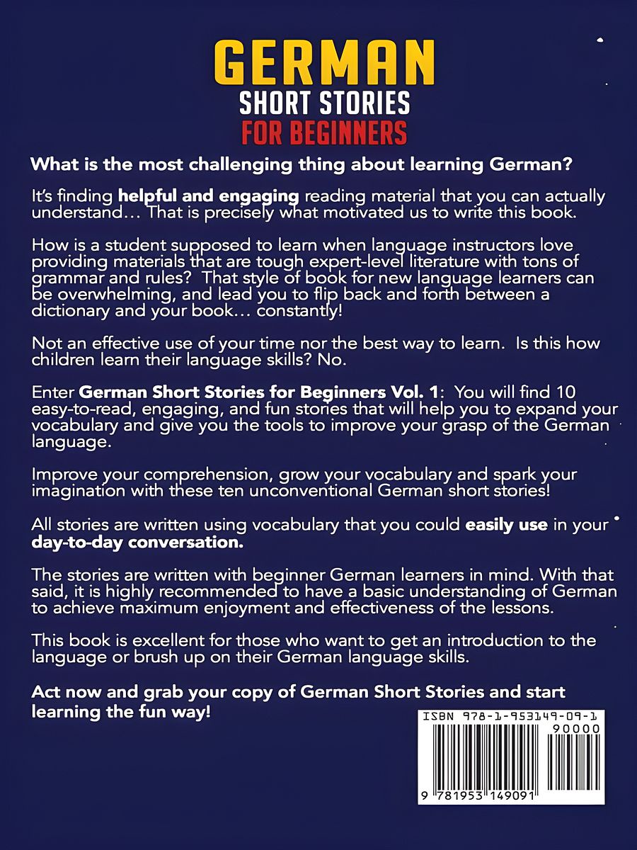 German Short Stories for Beginners: 10 Exciting Short Stories to Easily Learn German & Improve Your Vocabulary product image (2)