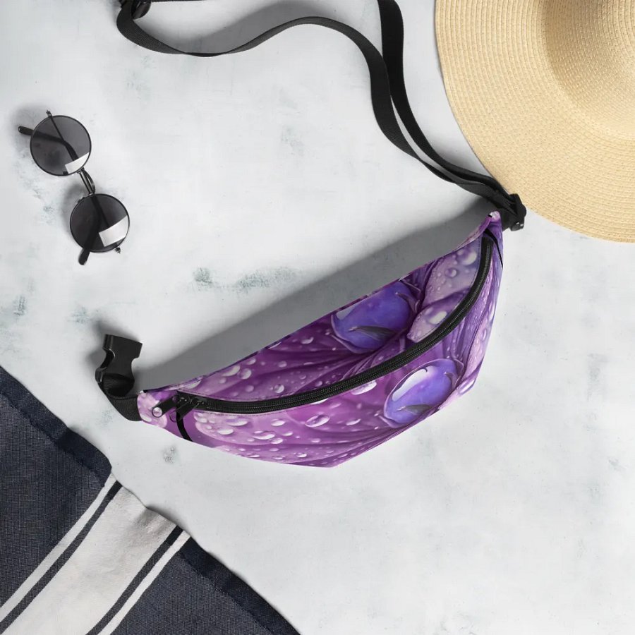 Phoenix Fire Lavender Flower Fanny Pack product image (6)
