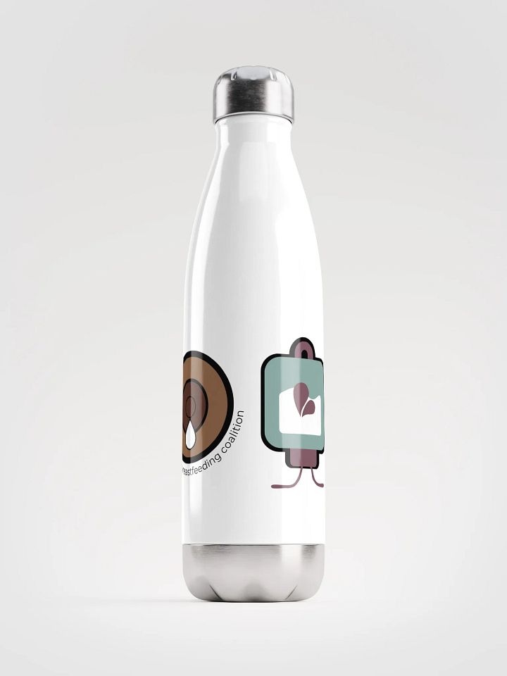 Different, But Same Medium Skin Tone Stainless Steel Water Bottle product image (1)