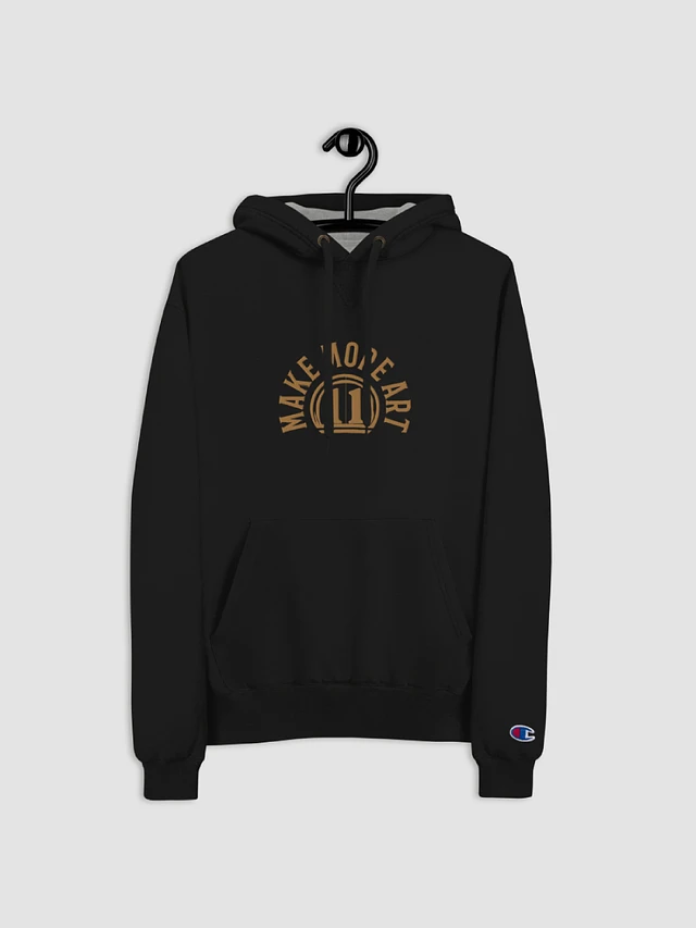 Eleven Eleven Supply and Co x Champion MAKE MORE ART HOODIE product image (1)