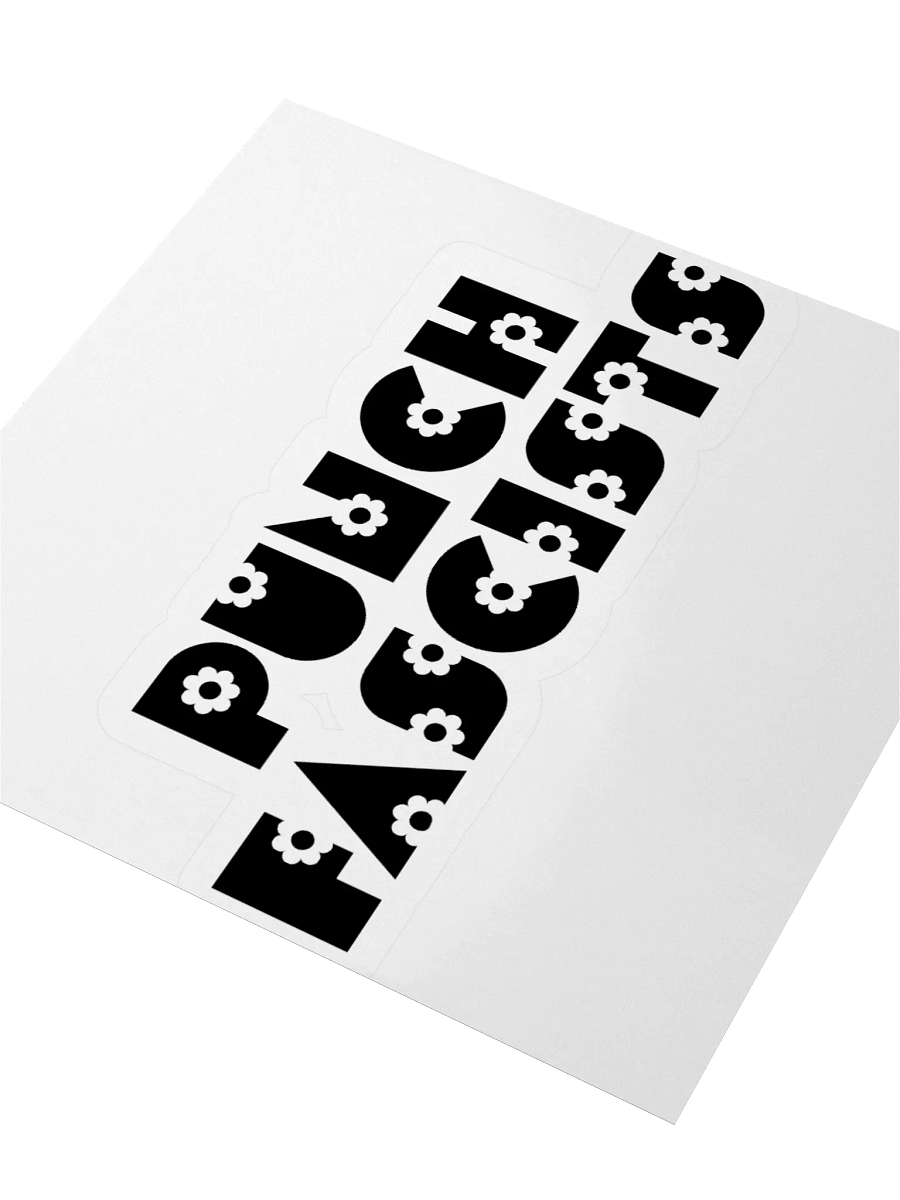 Punch Fascists Sticker product image (8)