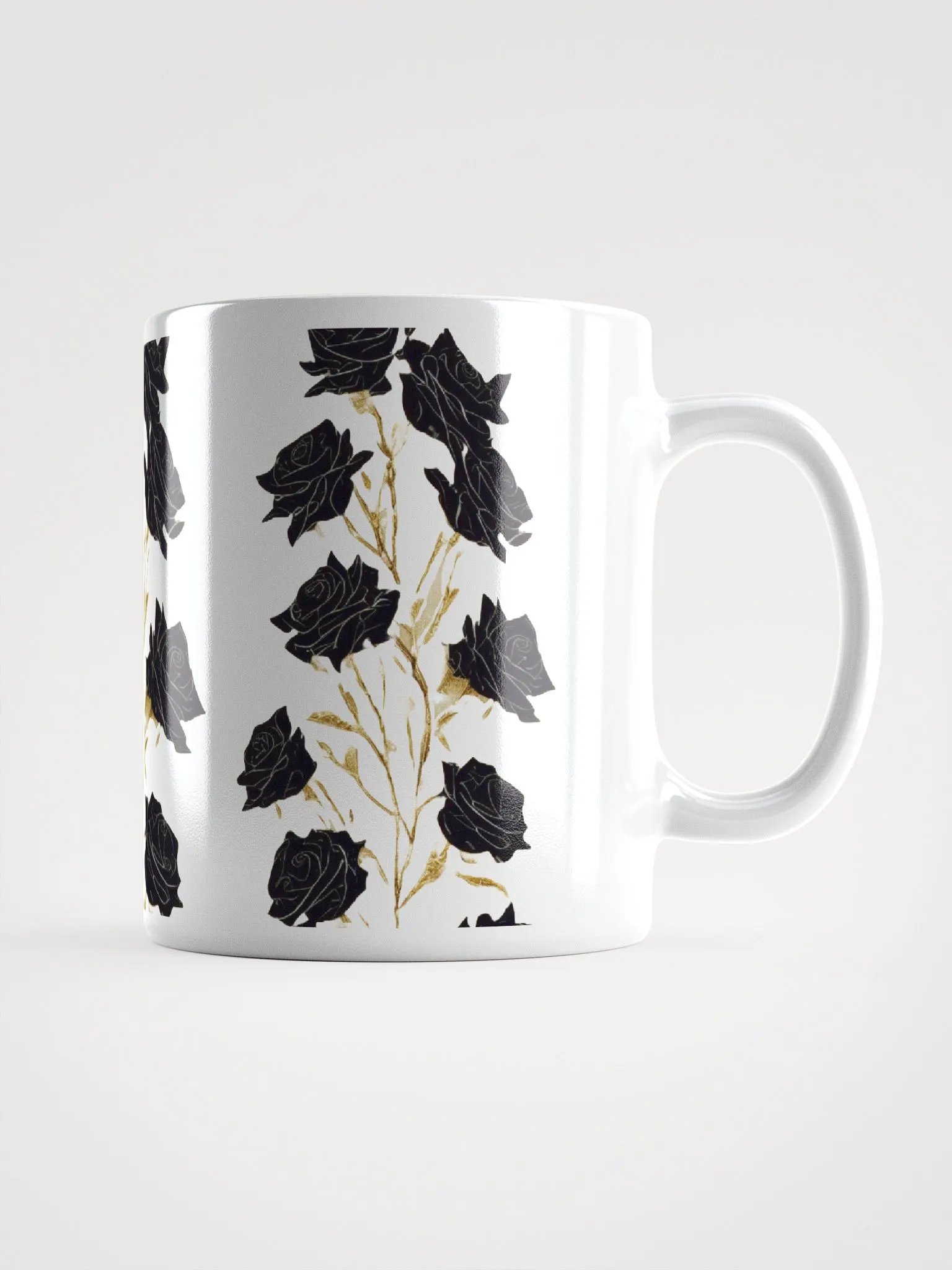 Golden Vines of Black Roses product image (1)