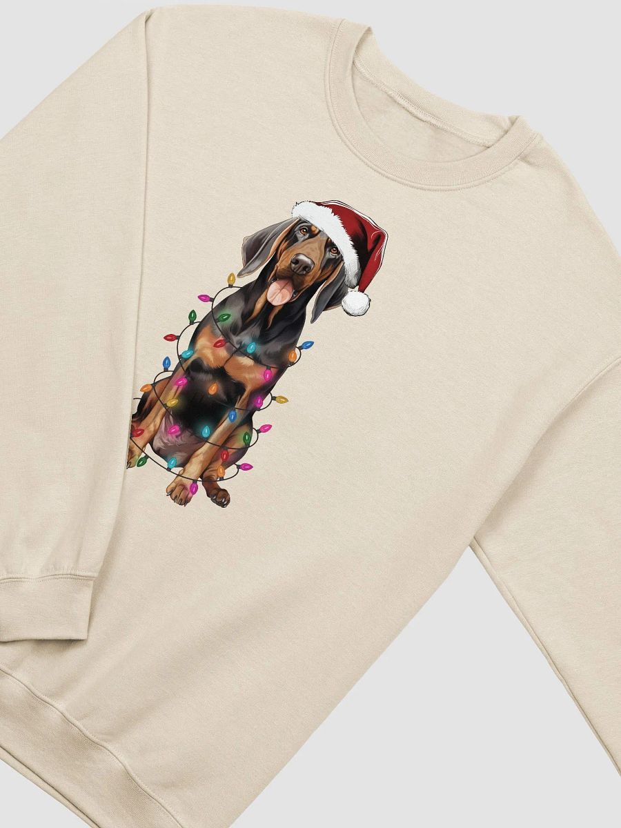 Funny Black and Tan Coonhound Christmas Sweatshirt for Coonhound Paw-rents product image (19)