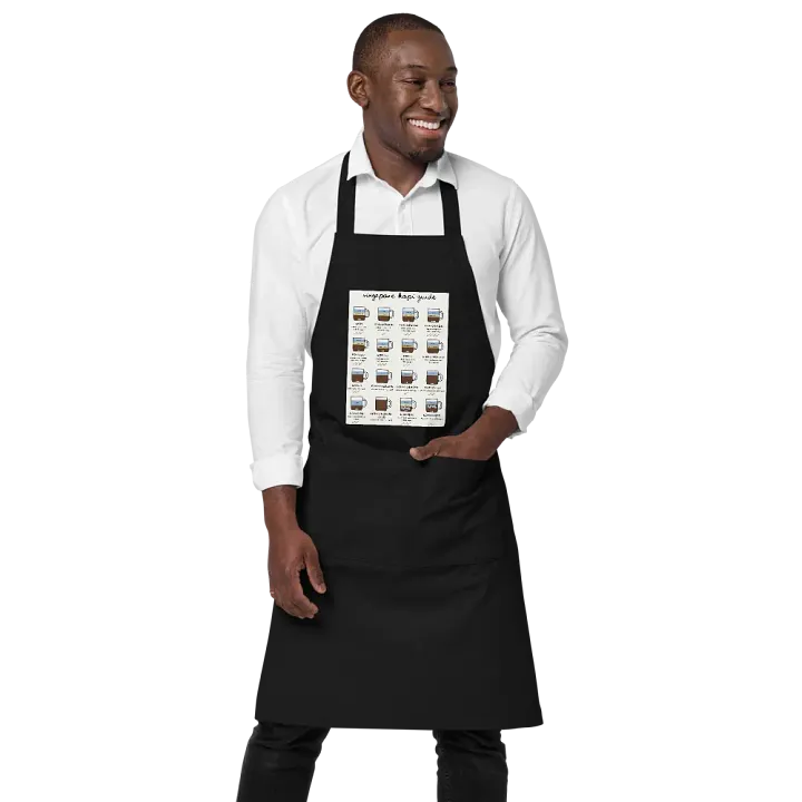 Singapore Coffee Guide Apron product image (1)