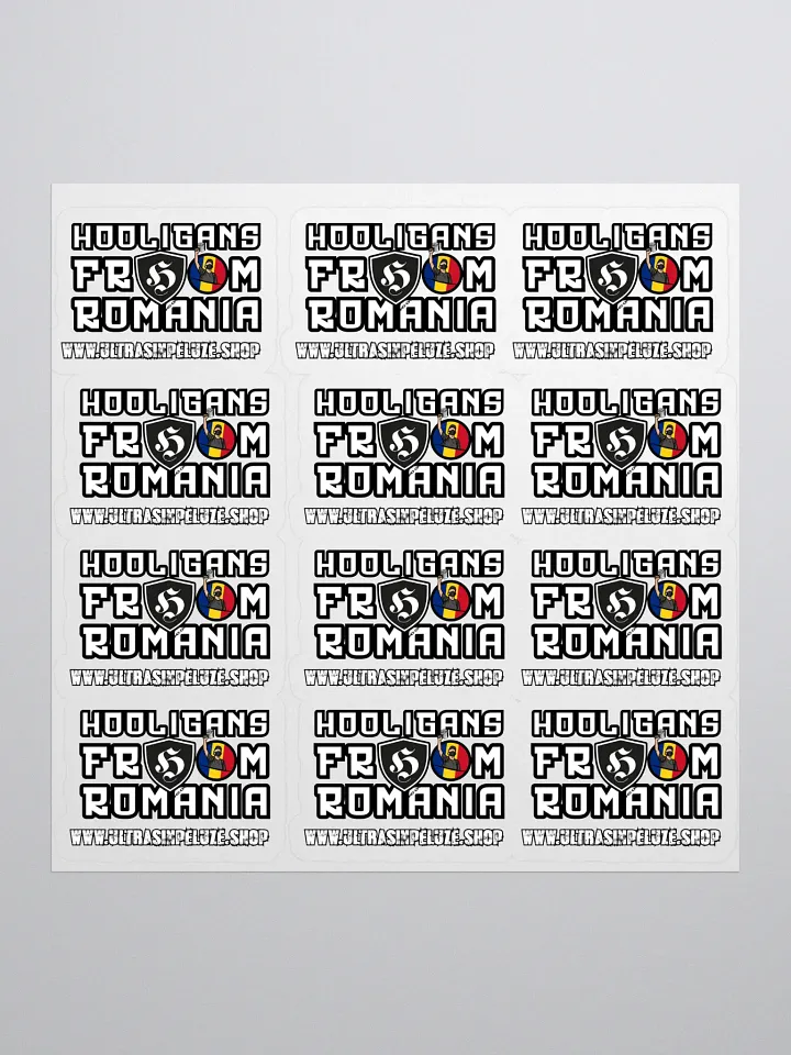 Set 12 stickere Hooligans From Romania product image (1)