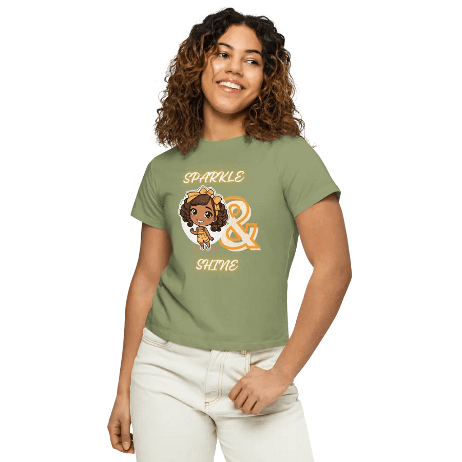 Sparkle & Shine High Waisted Tee product image (6)
