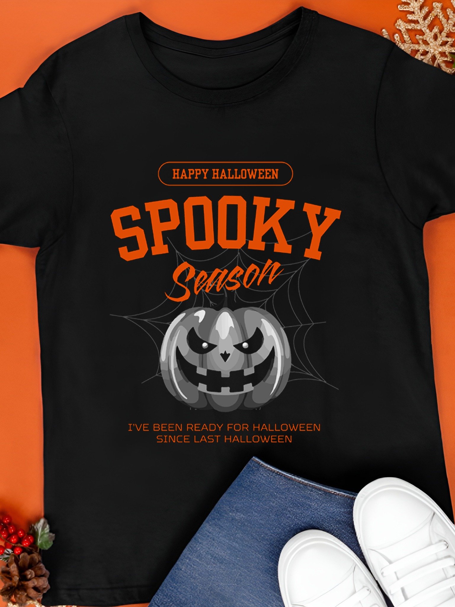 Happy Halloween 2025 T-Shirt product image (1)