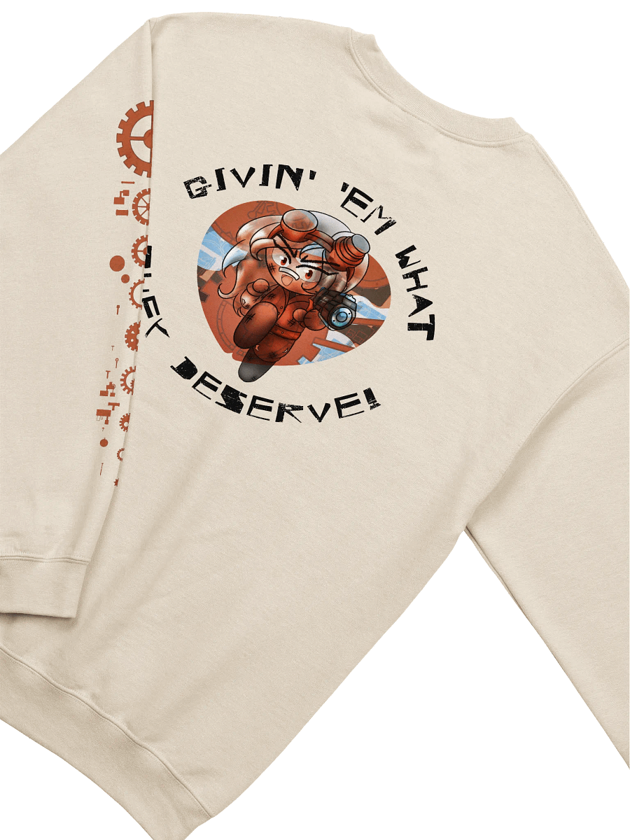 "GIVIN' 'EM WHAT THEY DESERVE!" Chibi Noure Sweatshirt product image (3)