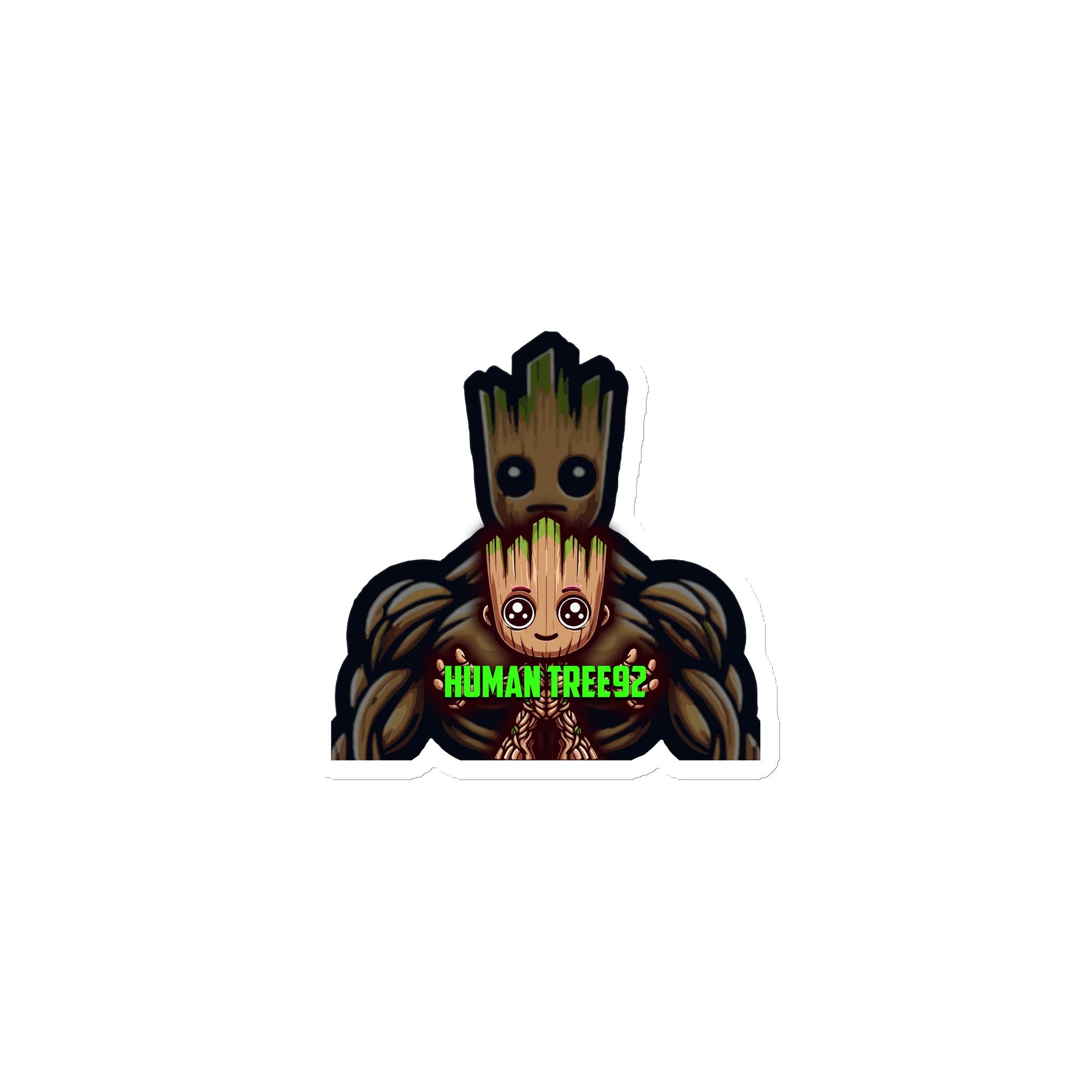 Die-Cut Magnet Pair White product image (1)