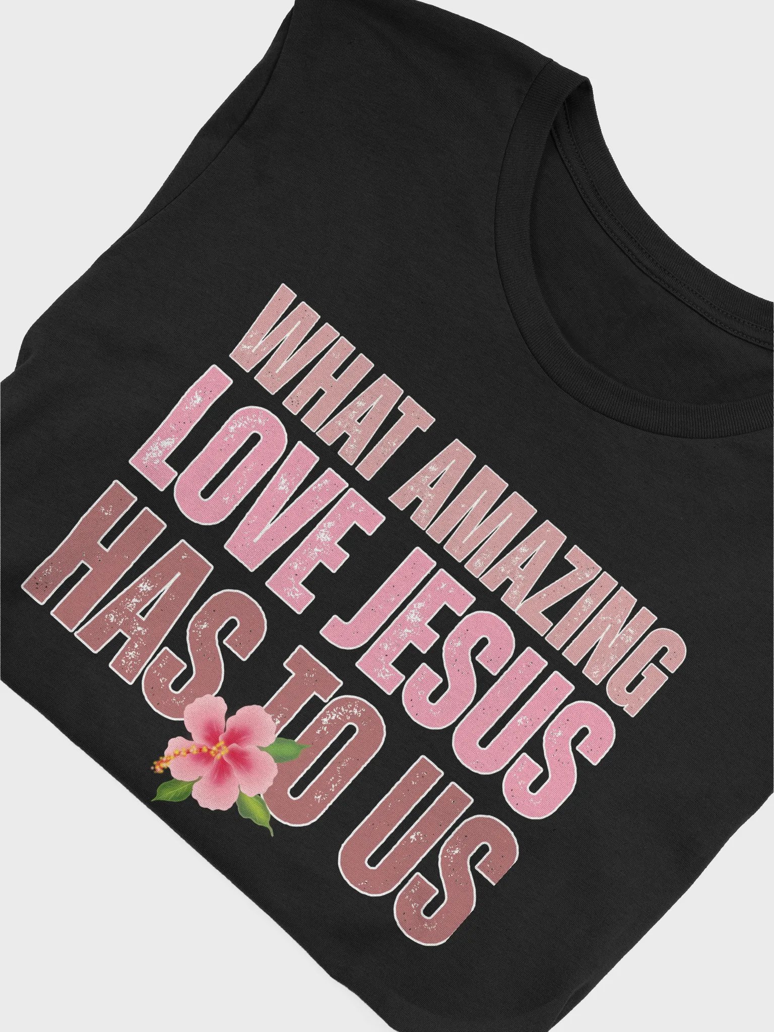 JESUS Amazing Love To Us Bella Canvas T-shirt product image (2)