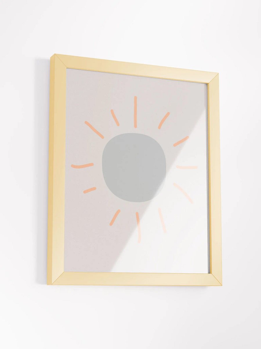 Radiant Sunburst Framed Poster product image (48)