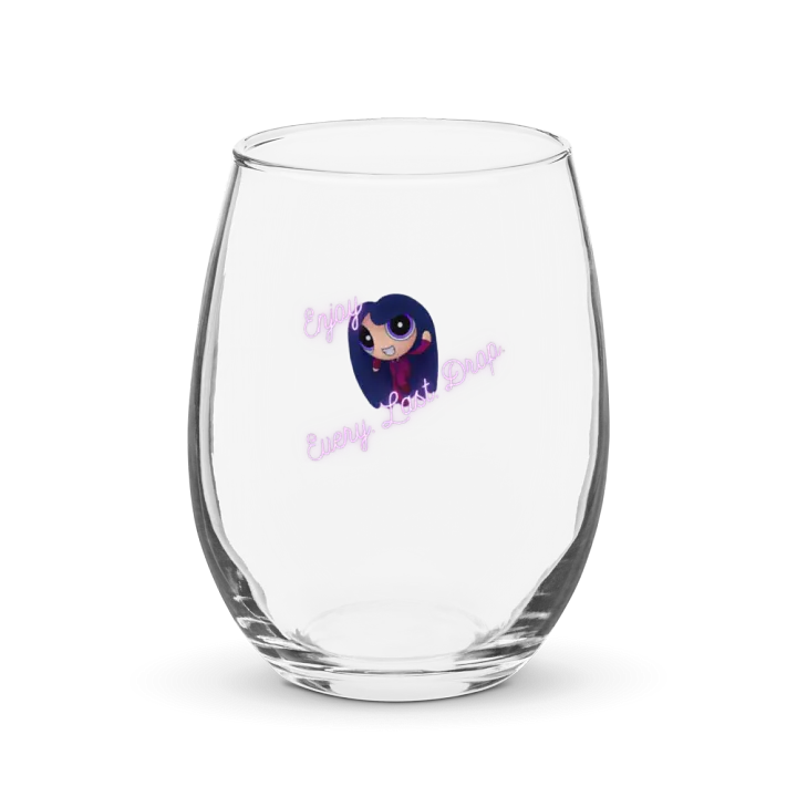 Enjoy Every. Last. Drop. Stemless Wine Glass product image (1)
