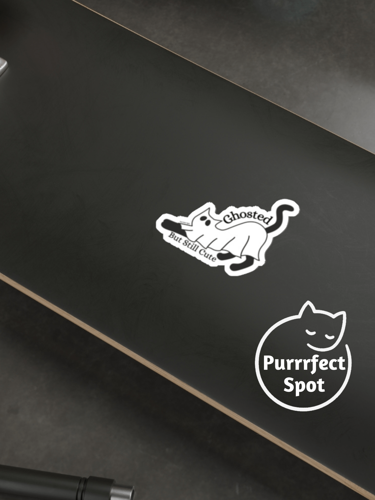 Ghosted, But Still Cute Cat Sticker 🐾👻 product image (4)