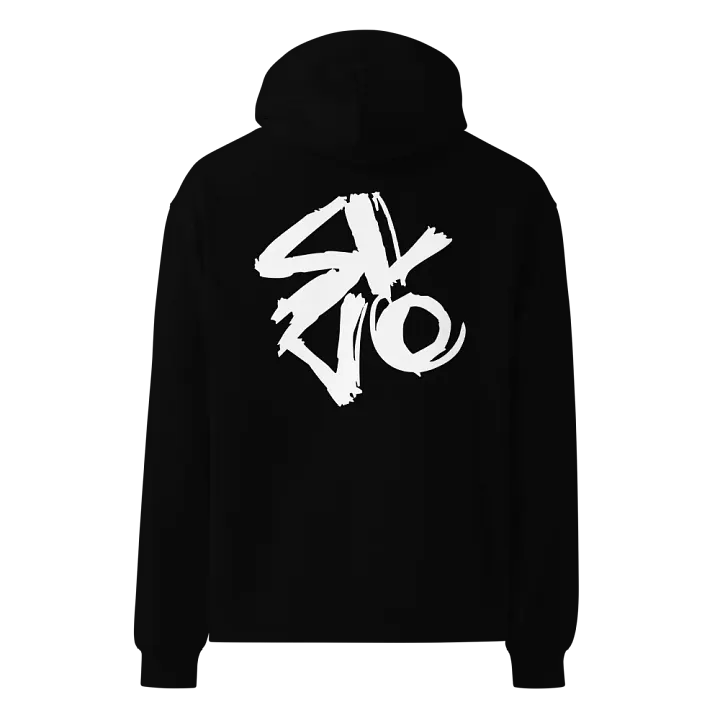 Hoodie Oversized Black Large Backprint product image (2)