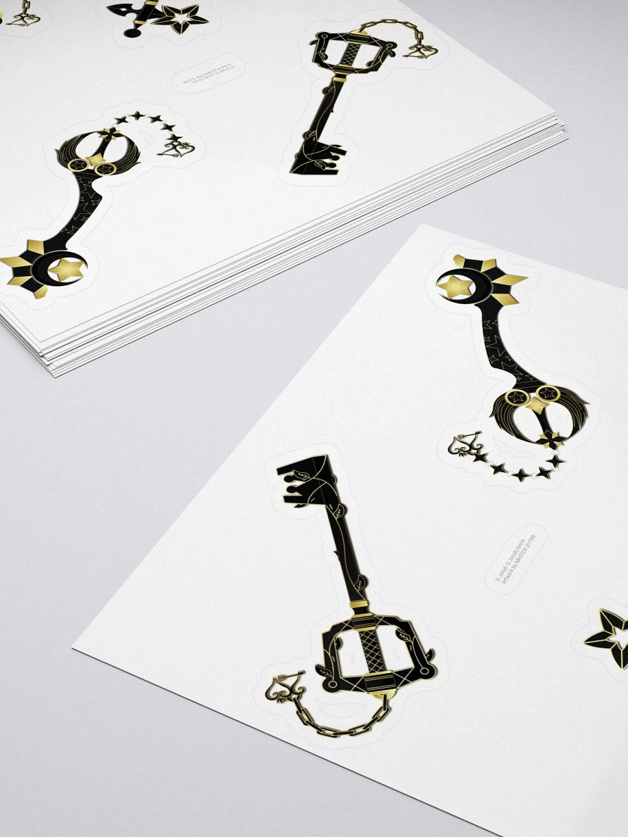 Vicennial Trace Keyblade Sticker Sheet 1 product image (4)