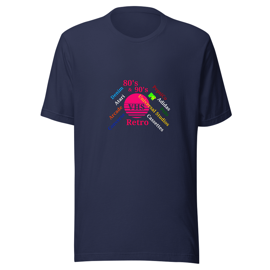 Nostalgic VHS Vibes Unisex T-Shirt product image (1)