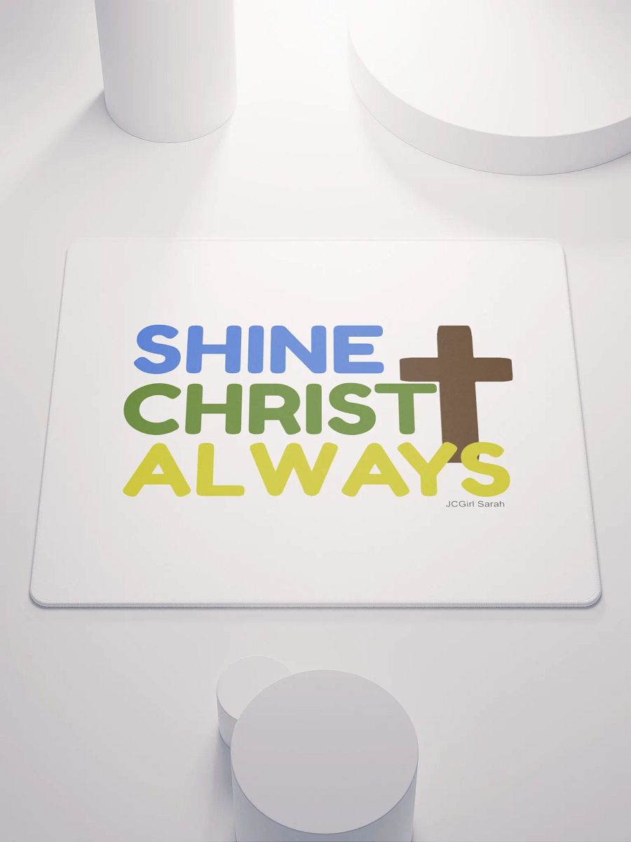 Shine Cross gaming mousepad product image (1)