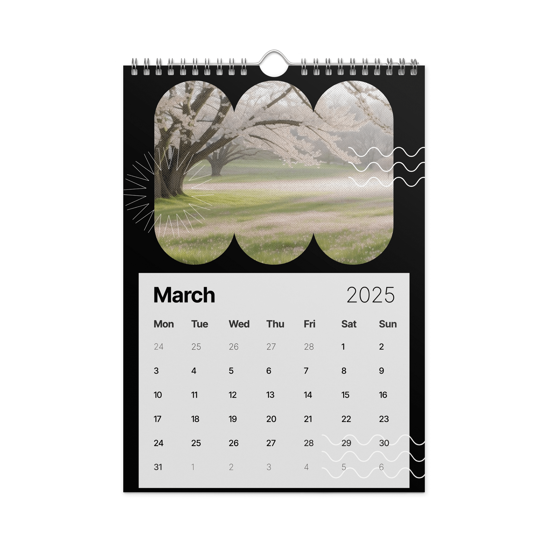 SEASONAL NATURE WALL CALENDAR 2026 product image (9)