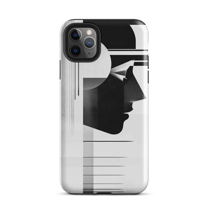 Abstract Persona 006 (Black) (Iphone Tough Case) product image (2)