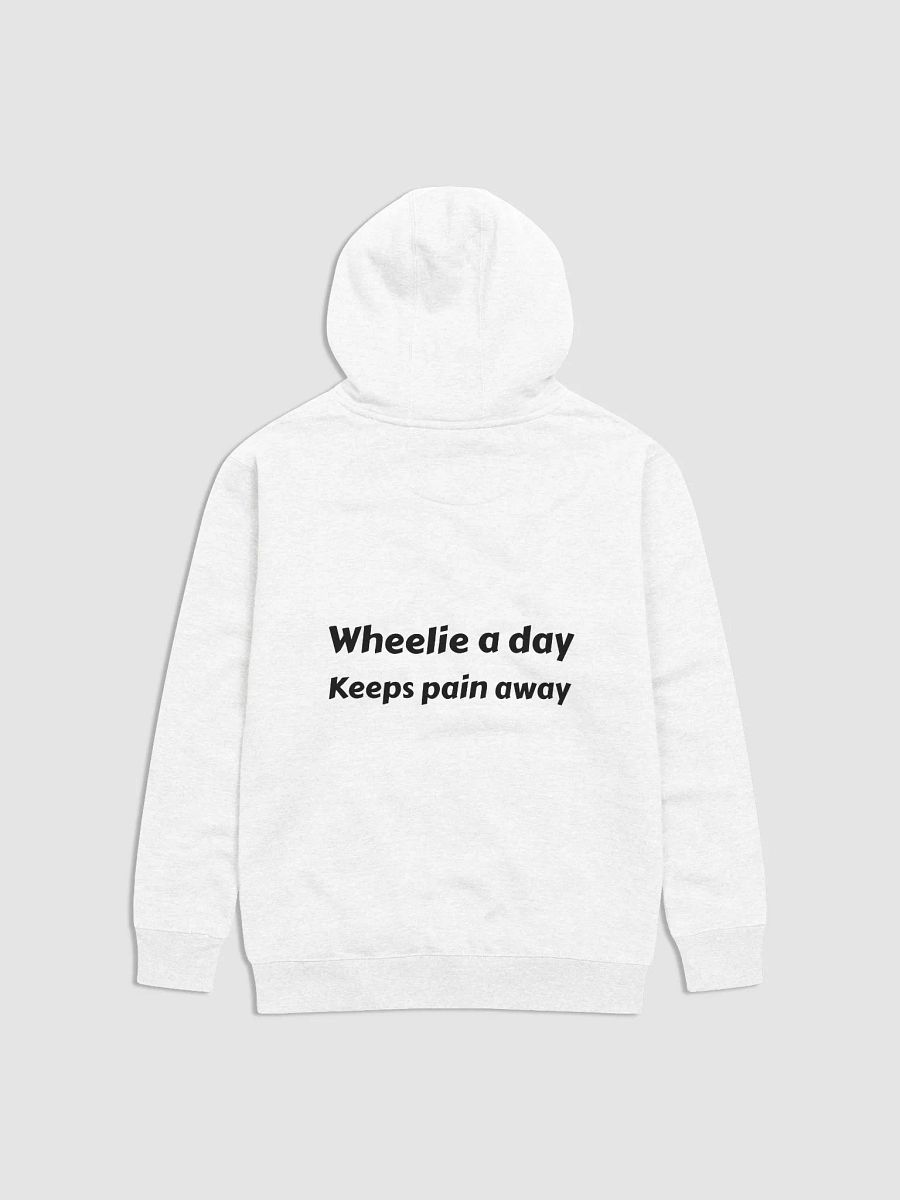 Wheelie a day Hoodie White product image (1)