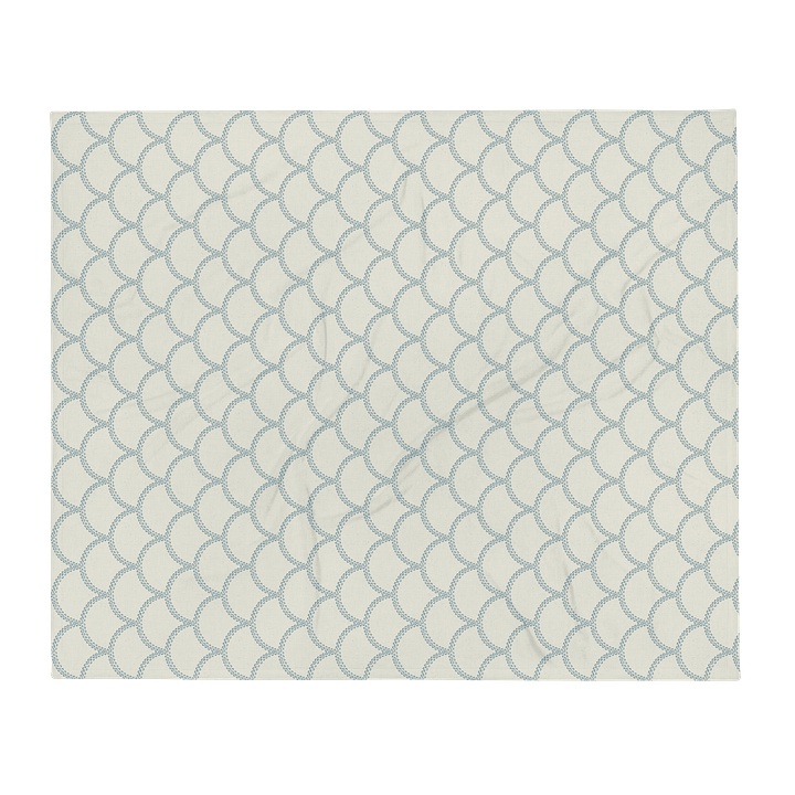 Cosmic Bloom Scallops Throw Blanket product image (2)