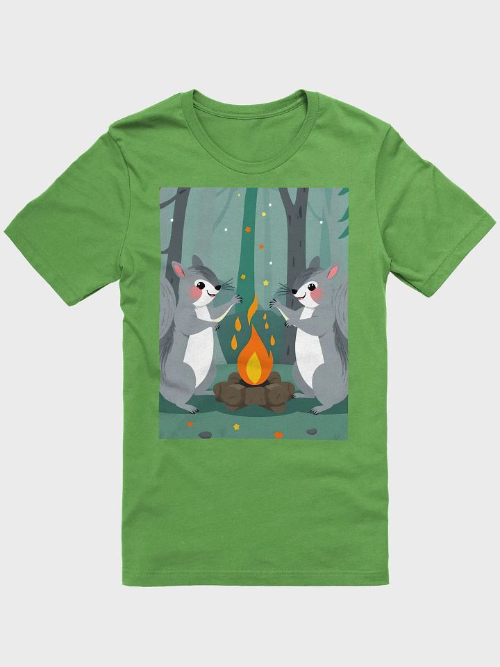 Campfire Squirrel Adventure T-Shirt product image (1)