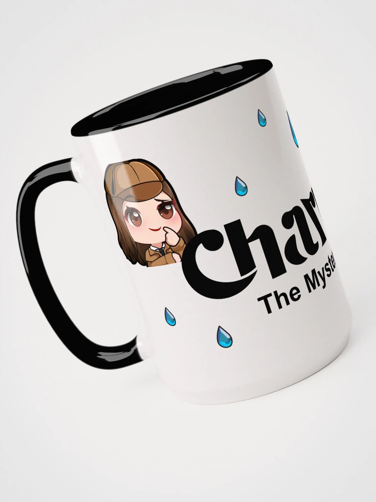 [Charvana: The Mystery Streamer] 15 OZ WITE MUG/BLACK INTERIOR product image (1)
