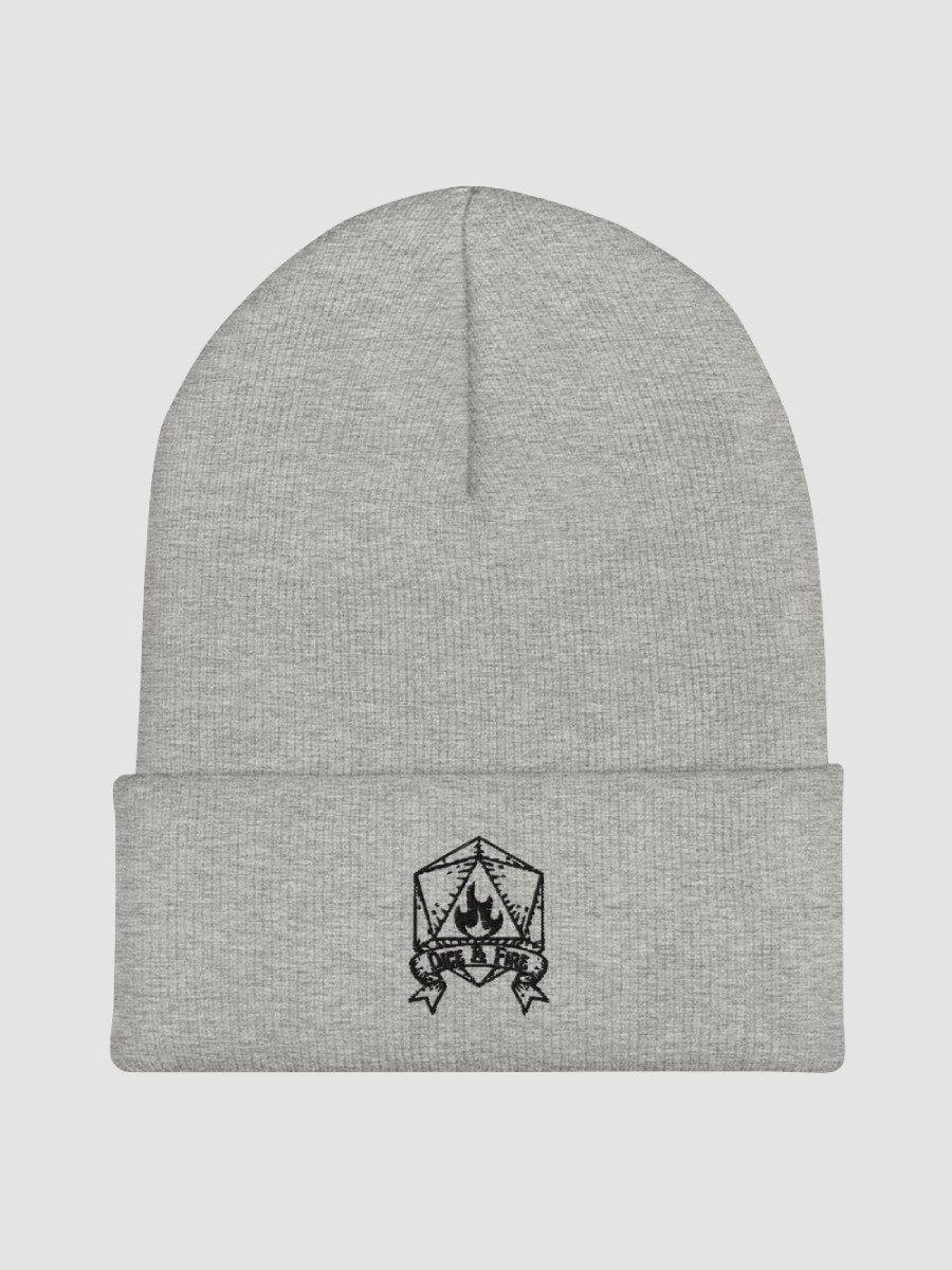 Dice and Fire Beanie (Light Colours) product image (2)