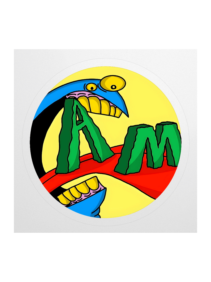 Alpha Mansion Logo Sticker product image (1)
