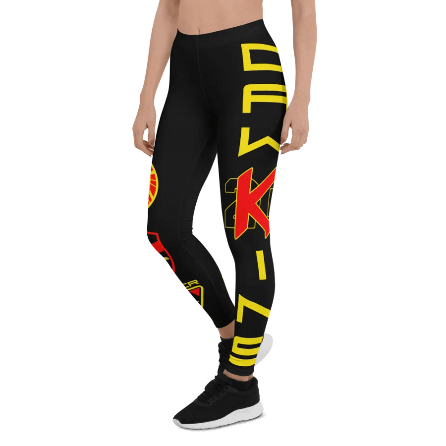 Dawkins Yellow Red Leggings product image (9)