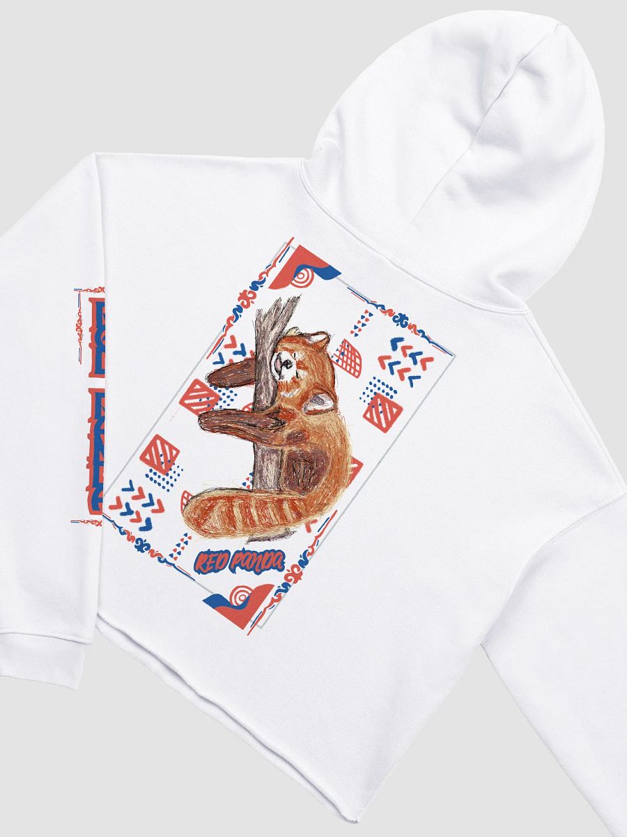 "Zzz" RED PANDA Crop Hoodie product image (28)