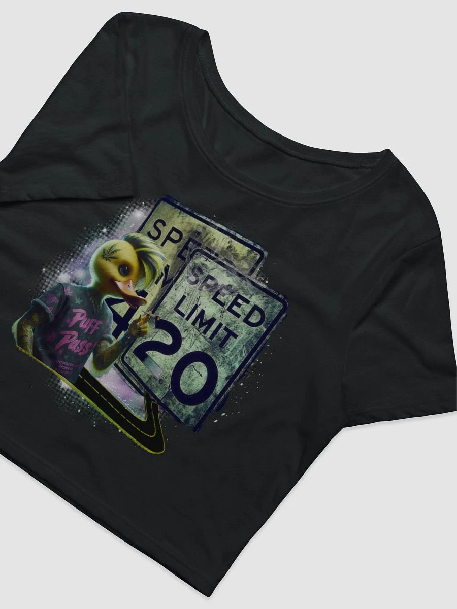 Speed Limit Duck Crop Tee product image (6)