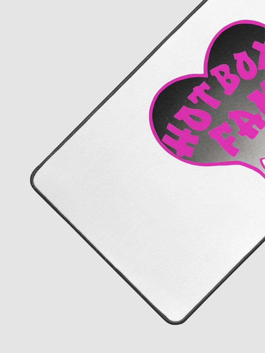 HOT BOX FAM PINK & BLACK OMBRE LOGO DESK MAT product image (3)