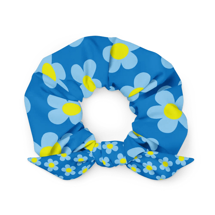 Dark Forget-Me-Not Scrunchie product image (1)
