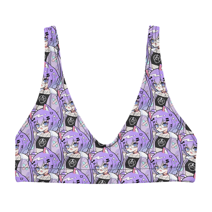 ZaynaKitty Pattern Bikini Top product image (1)