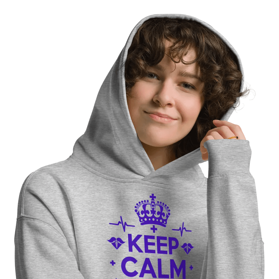 Crowned Nurse Unisex Hoodie product image (9)