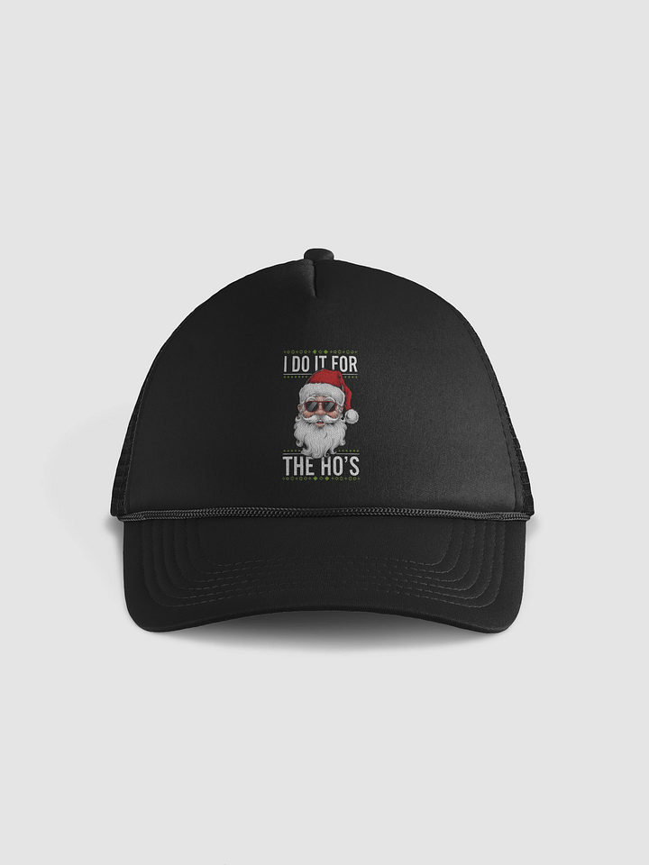 Santa’s Holiday Cheers Valucap Foam Trucker Hat product image (1)