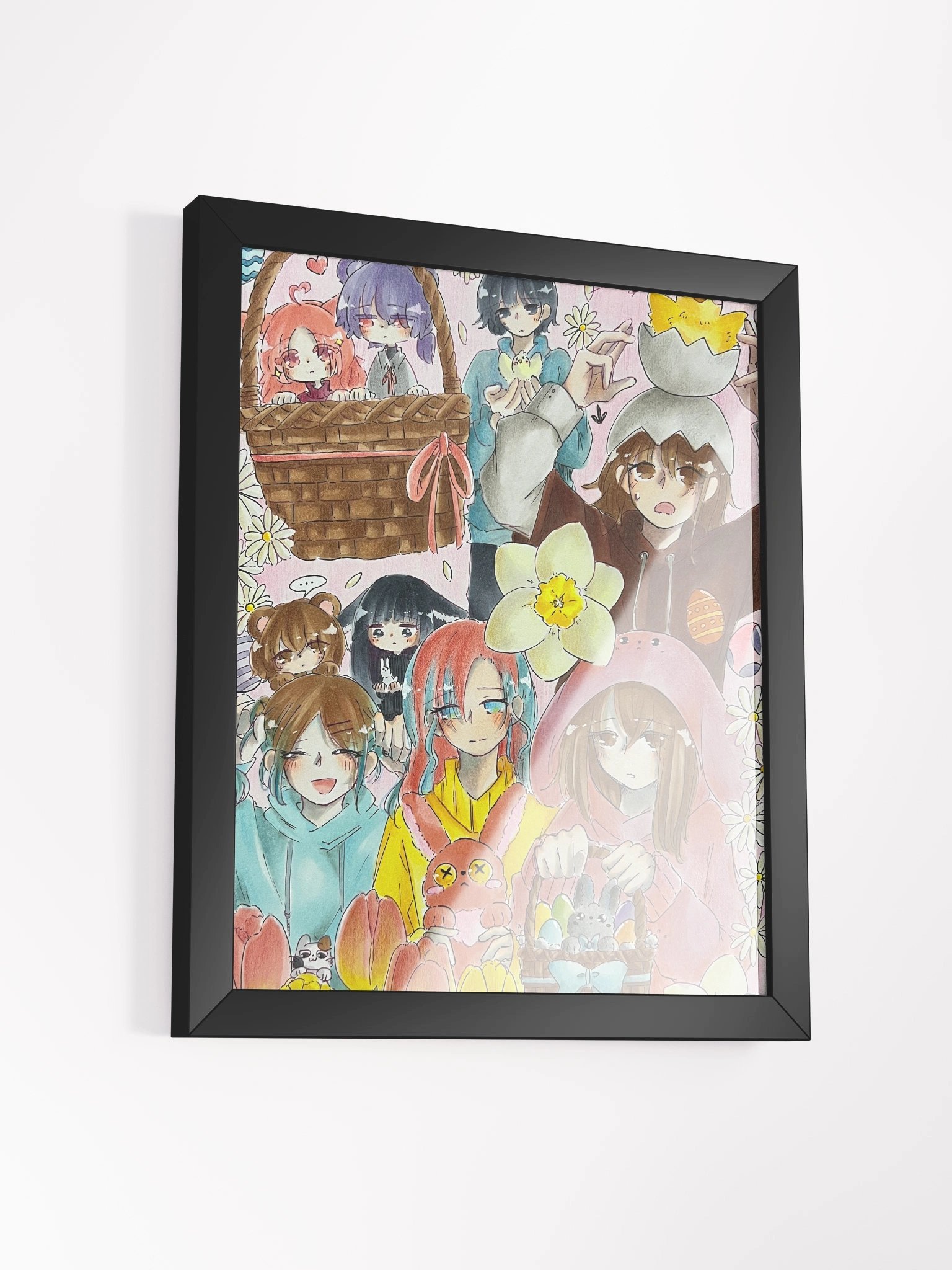 Happy Easter - Framed Matte Poster product image (3)
