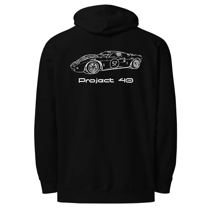 The Project 40 - Pullover Hoodie (White Text) product image (1)