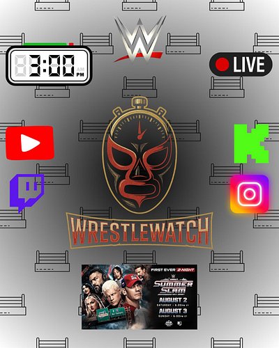 🔥 SUMMERSLAM NIGHT 1 IS HERE! 🔥

Join BC Wrestle Pod LIVE on **Saturday, August 2 at 3 PM PST** for our **WWE SummerSlam Nigh...