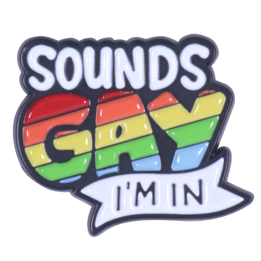 Sounds Gay I'm In Pin product image (1)