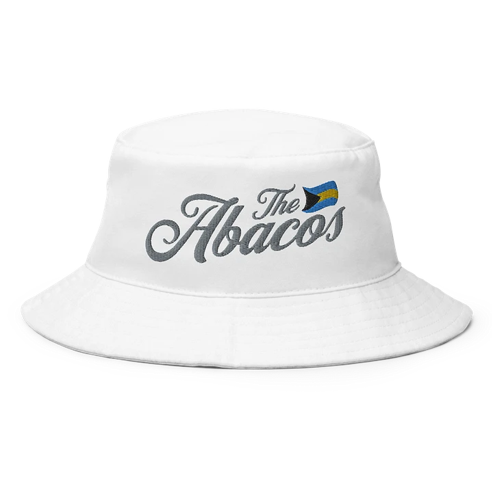 The Abacos Bahamas Hat : Bahamas Flag Bucket Hat Embroidered product image (7)