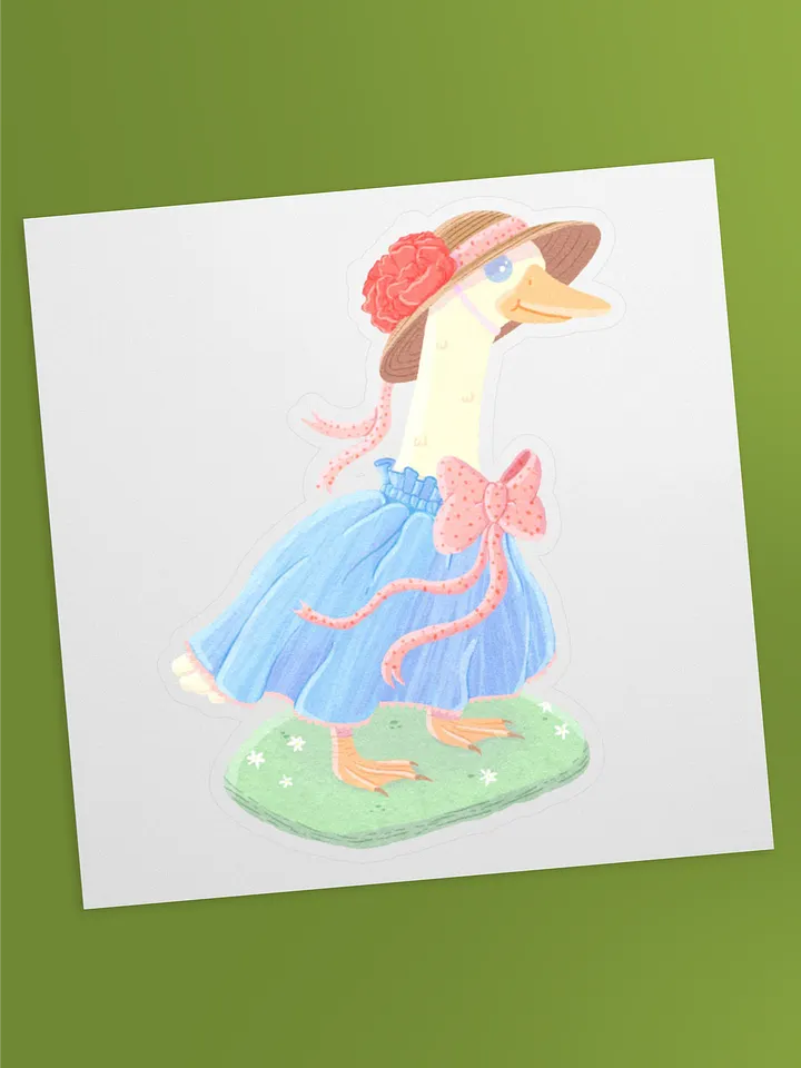 Spring Concrete Goose Sticker product image (2)