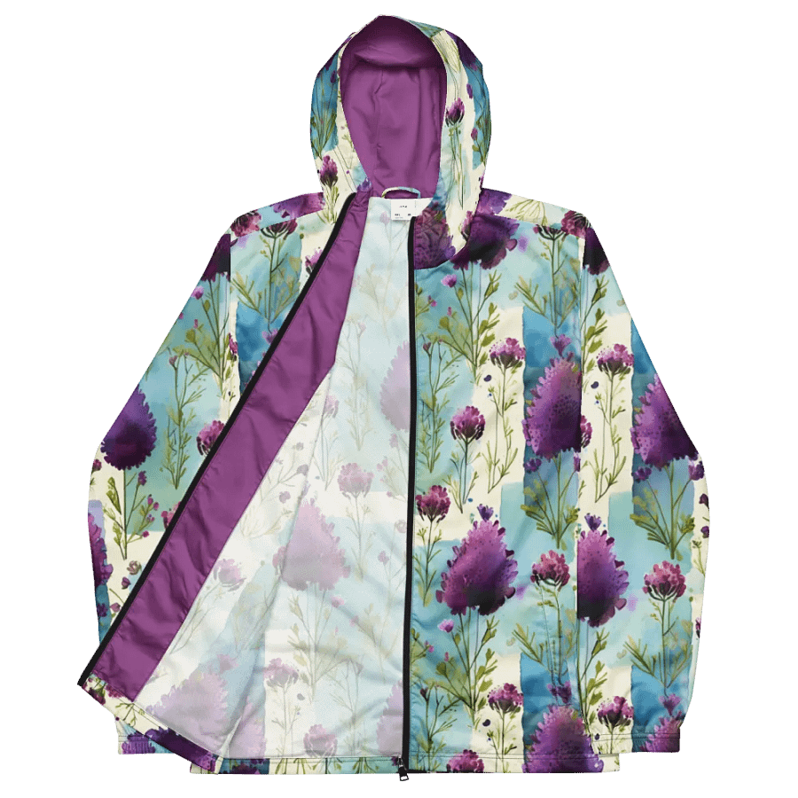 Violet Adventure All-Over Print Windbreaker product image (9)