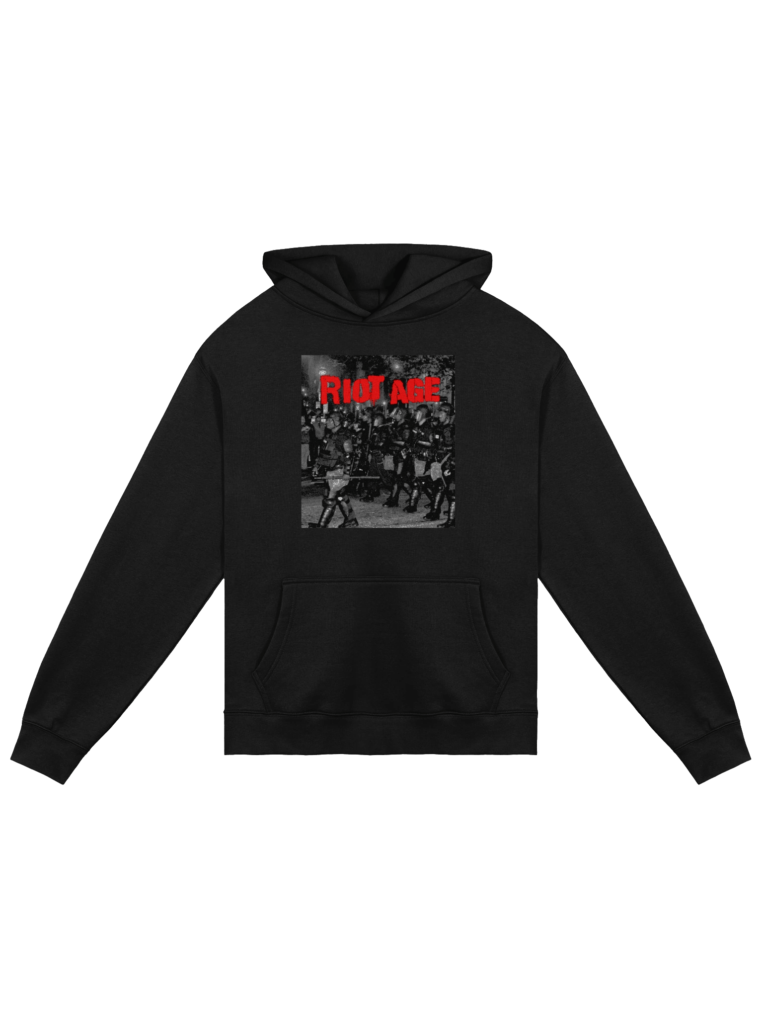 Oversized "Land of the Free" lyric hoodie product image (1)