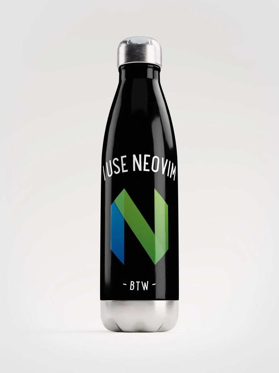 NeovimBTW - Water Bottle product image (1)