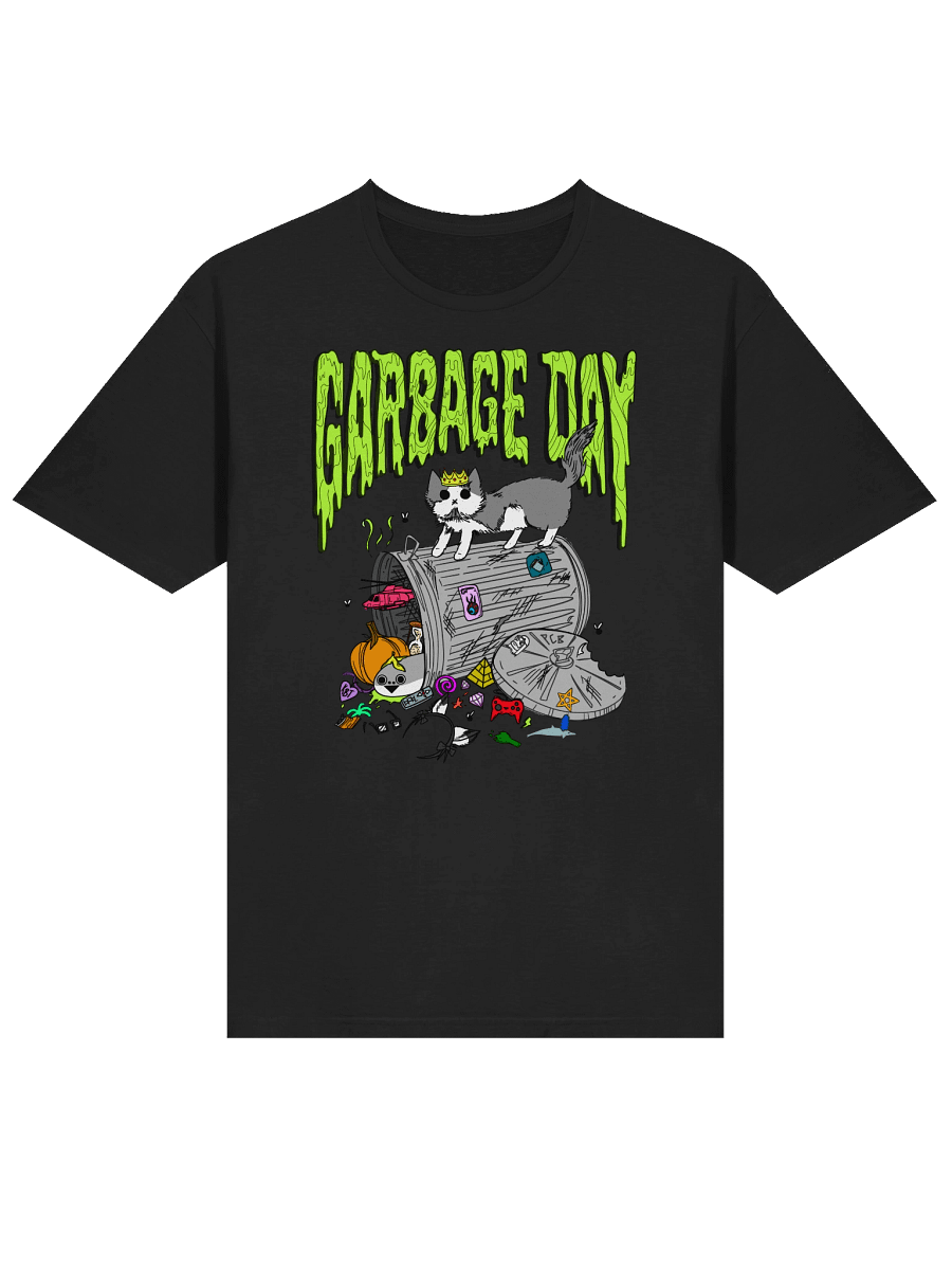 garbage day printed shirt product image (3)